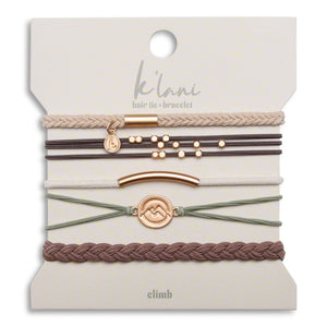 Climb: Hair Tie Bracelet Set