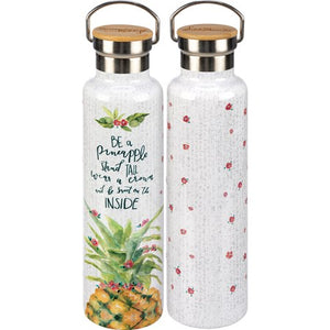 Be A Pineapple Insulated Water Bottle