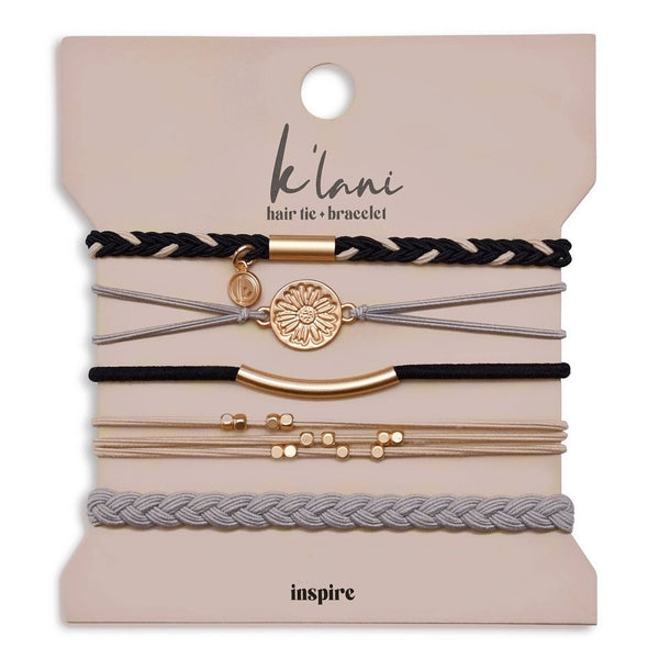 Inspire: Hair Tie Bracelet Set