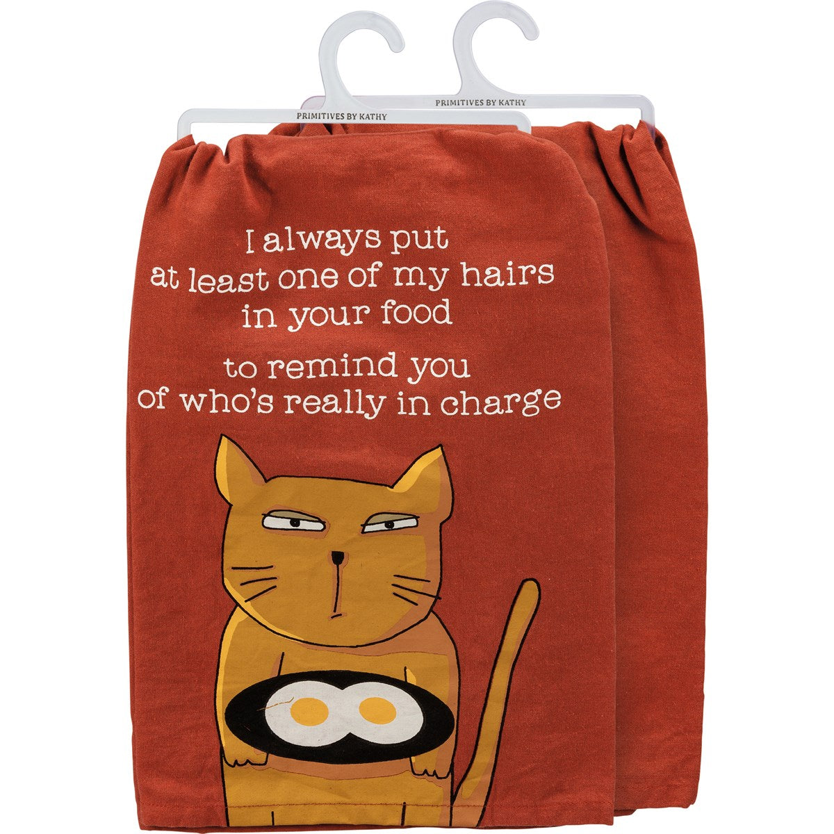 Hairs In Food Cat Kitchen Towel