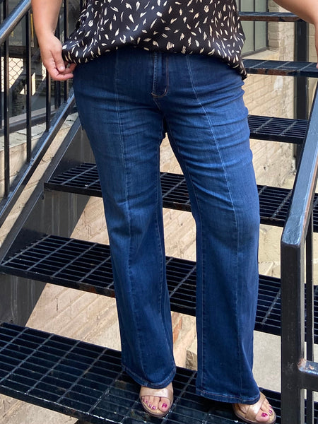 Foster Front Seam Plus Size Judy Blue Jeans
